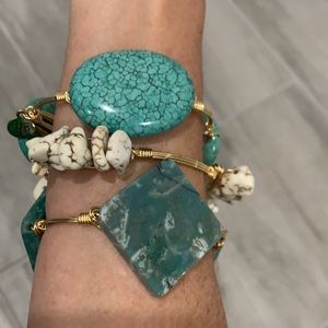 NWOT BOURBON AND BOWETIES BANGLES